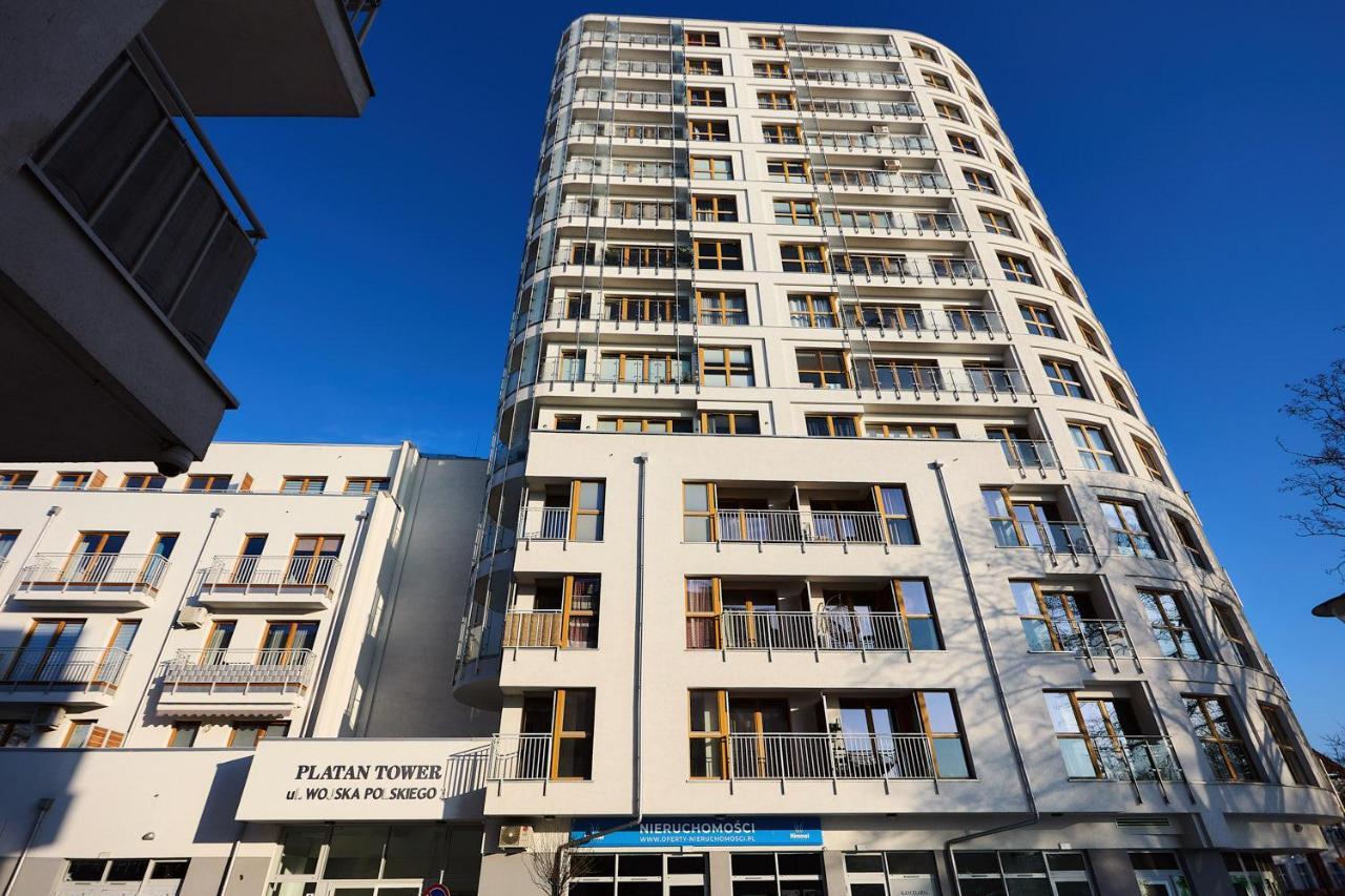 Golden Hour Apartments - Platan Tower Świnoujście Buitenkant foto